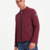 Meeste püstkraega biker-stiilis jope Ombre Clothing - Thumbnail Image 1