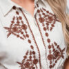 Ombre Clothing linasegune tikandiga midikleit - Thumbnail Image 4